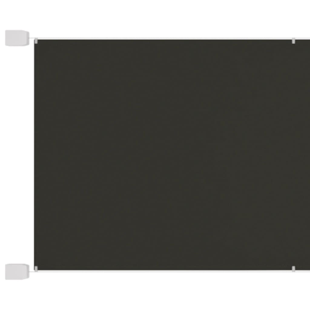 Luifel Verticaal 140X420 Cm Oxford Stof Antracietkleurig 140 x 420 cm