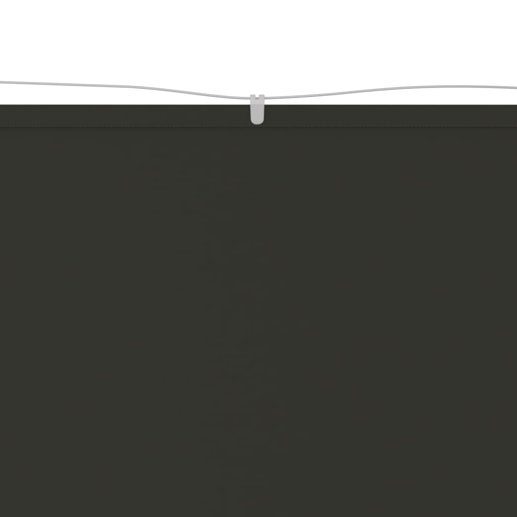 Luifel Verticaal 140X420 Cm Oxford Stof Antracietkleurig 140 x 420 cm