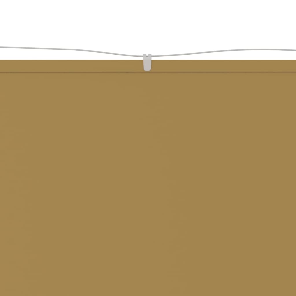 Luifel Verticaal 140X420 Cm Oxford Stof Beige 140 x 420 cm
