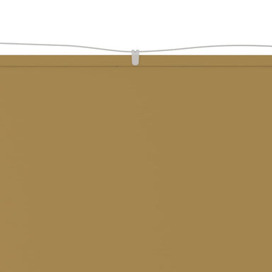 Luifel Verticaal 140X420 Cm Oxford Stof Beige 140 x 420 cm