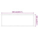 Luifel Verticaal 100X420 Cm Oxford Stof Lichtgroen 100 x 420 cm