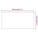 Luifel Verticaal 140X360 Cm Oxford Stof Lichtgroen 140 x 360 cm
