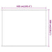 Luifel Verticaal 300X420 Cm Oxford Stof Lichtgroen 300 x 420 cm