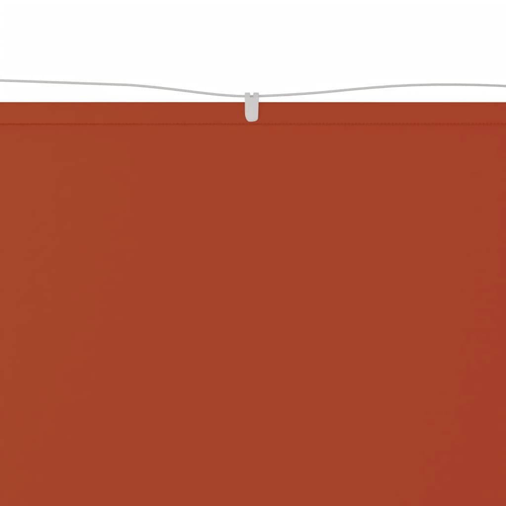 Luifel Verticaal 140X360 Cm Oxford Stof Terracottakleurig 140 x 360 cm