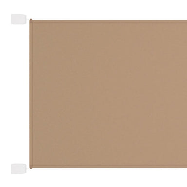 Luifel Verticaal 140X420 Cm Oxford Stof Taupe 140 x 420 cm