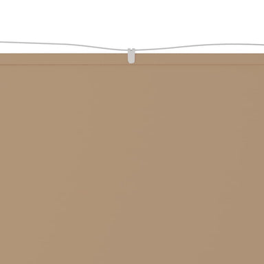 Luifel Verticaal 140X420 Cm Oxford Stof Taupe 140 x 420 cm