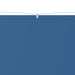 Luifel Verticaal 100X360 Cm Oxford Stof Blauw 100 x 360 cm