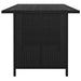 Tuintafel 110X70X65 Cm Poly Rattan Zwart