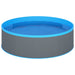 Splasher pool 350x90 cm grijs