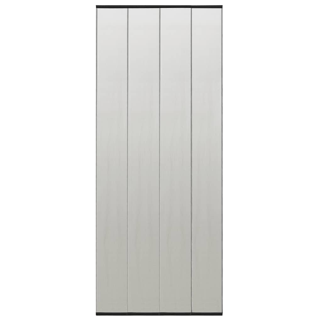 Vliegengordijn 100x220 cm polyester mesh zwart