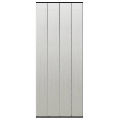 Vliegengordijn 100x220 cm polyester mesh zwart