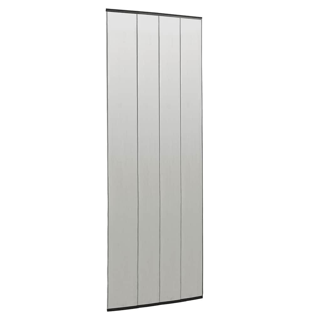 Vliegengordijn 100x220 cm polyester mesh zwart