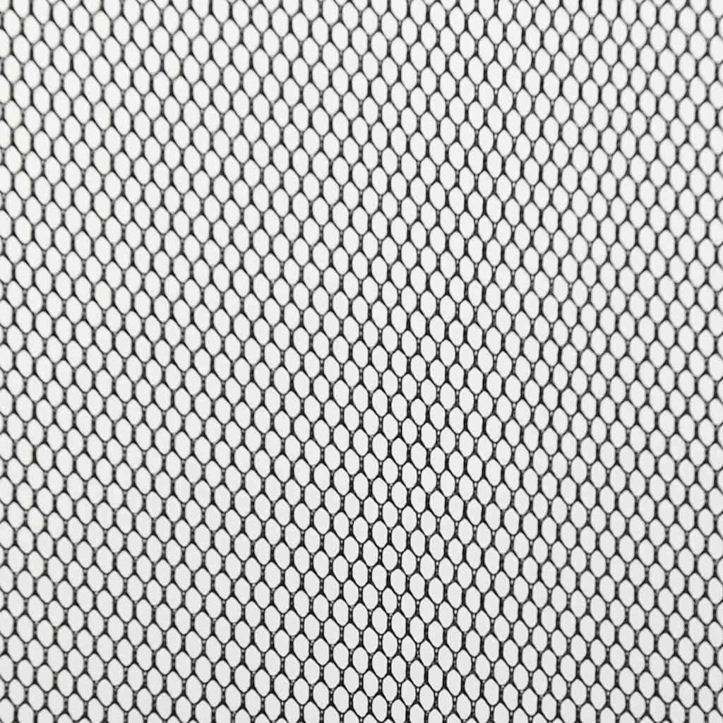 Vliegengordijn 100x220 cm polyester mesh zwart