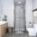 Douchedeur 86x190 cm ESG transparant