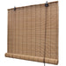 Rolgordijnen 2 st 100x160 cm bamboe bruin