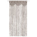 Gordijn macramé 140x240 cm katoen taupe