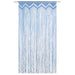Gordijn macramé 140x240 cm katoen blauw