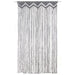 Gordijn macramé 140x240 cm katoen antraciet