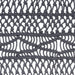 Gordijn macramé 140x240 cm katoen antraciet