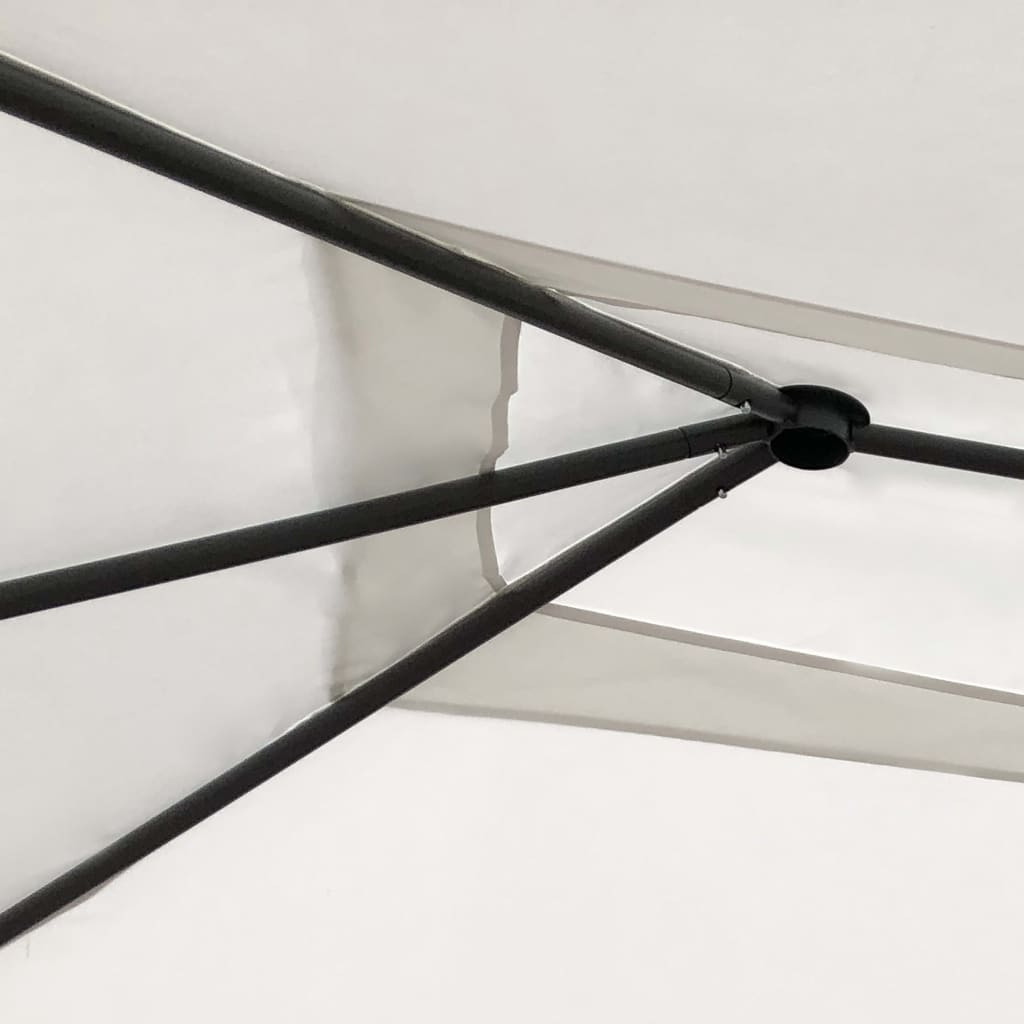 Prieel 160 g/m² 3x4x2,6 m crèmekleurig
