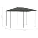 Prieel 160 g/m² 3x4x2,6 m antracietkleurig