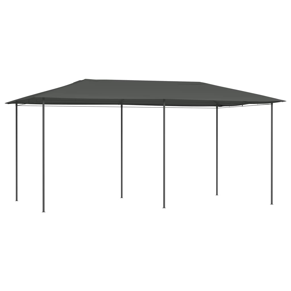 Prieel 160 g/m² 2,98x5,3x2,59 m antracietkleurig