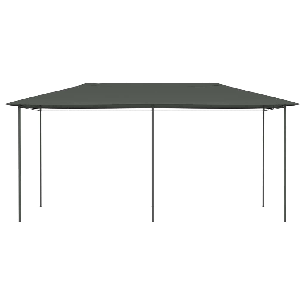 Prieel 160 g/m² 2,98x5,3x2,59 m antracietkleurig