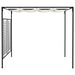 Prieel met uittrekbaar dak 180 g/m² 3x4x2,3 m crèmekleurig