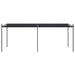 Prieel met uittrekbaar dak 600x300x233 cm antracietkleurig