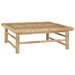 Tuintafel 65X65X30 Cm Bamboe 1 Wit
