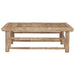 Tuintafel 65X65X30 Cm Bamboe 1 Wit