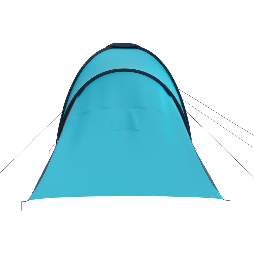 Tent 6-persoons blauw en lichtblauw