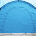 Tent 6-persoons blauw en lichtblauw