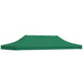 Partytentdak 270 g/m² 6x3 m groen
