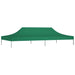 Partytentdak 270 g/m² 6x3 m groen