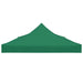 Partytentdak 270 g/m² 6x3 m groen