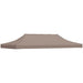 Partytentdak 270 g/m² 6x3 m taupe