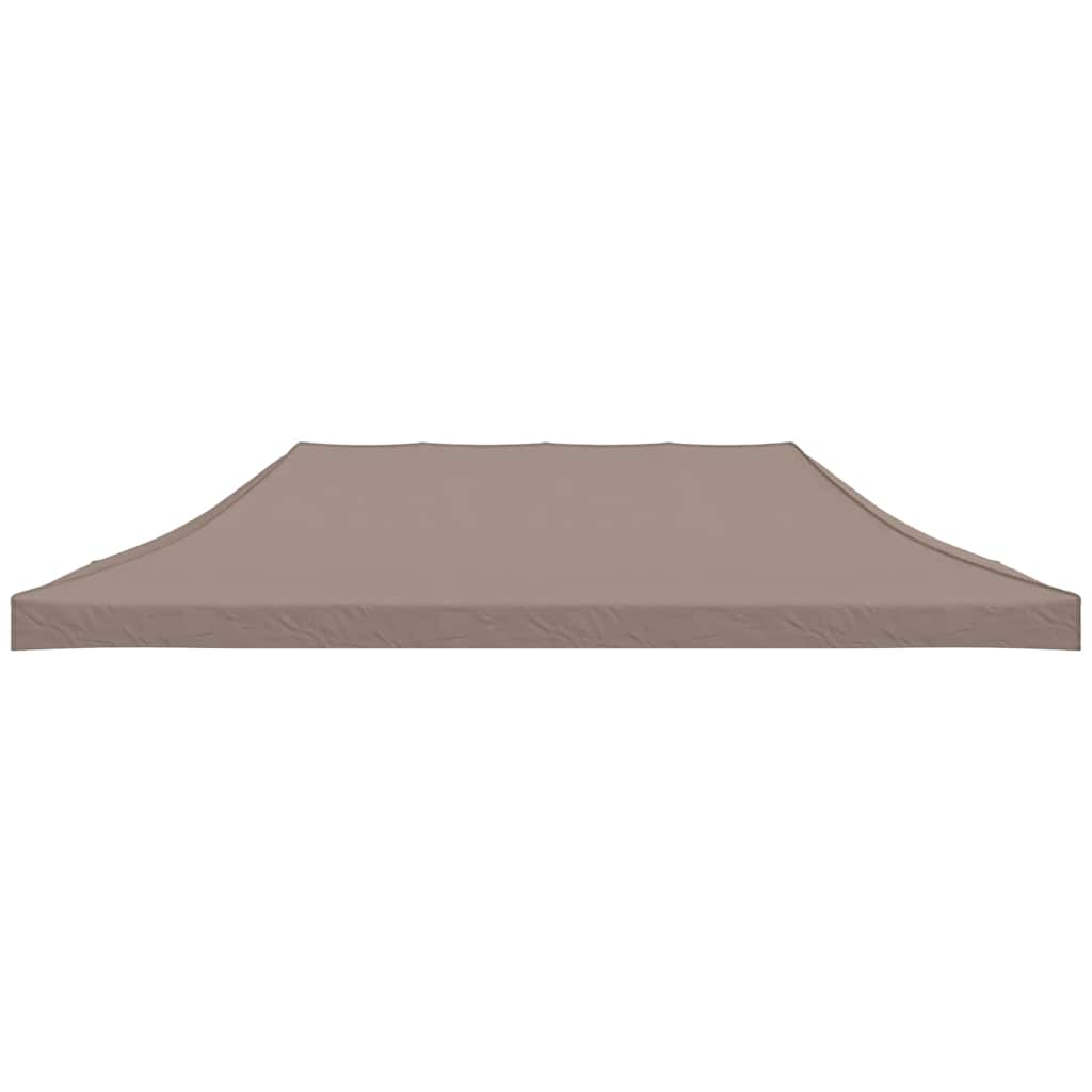 Partytentdak 270 g/m² 6x3 m taupe