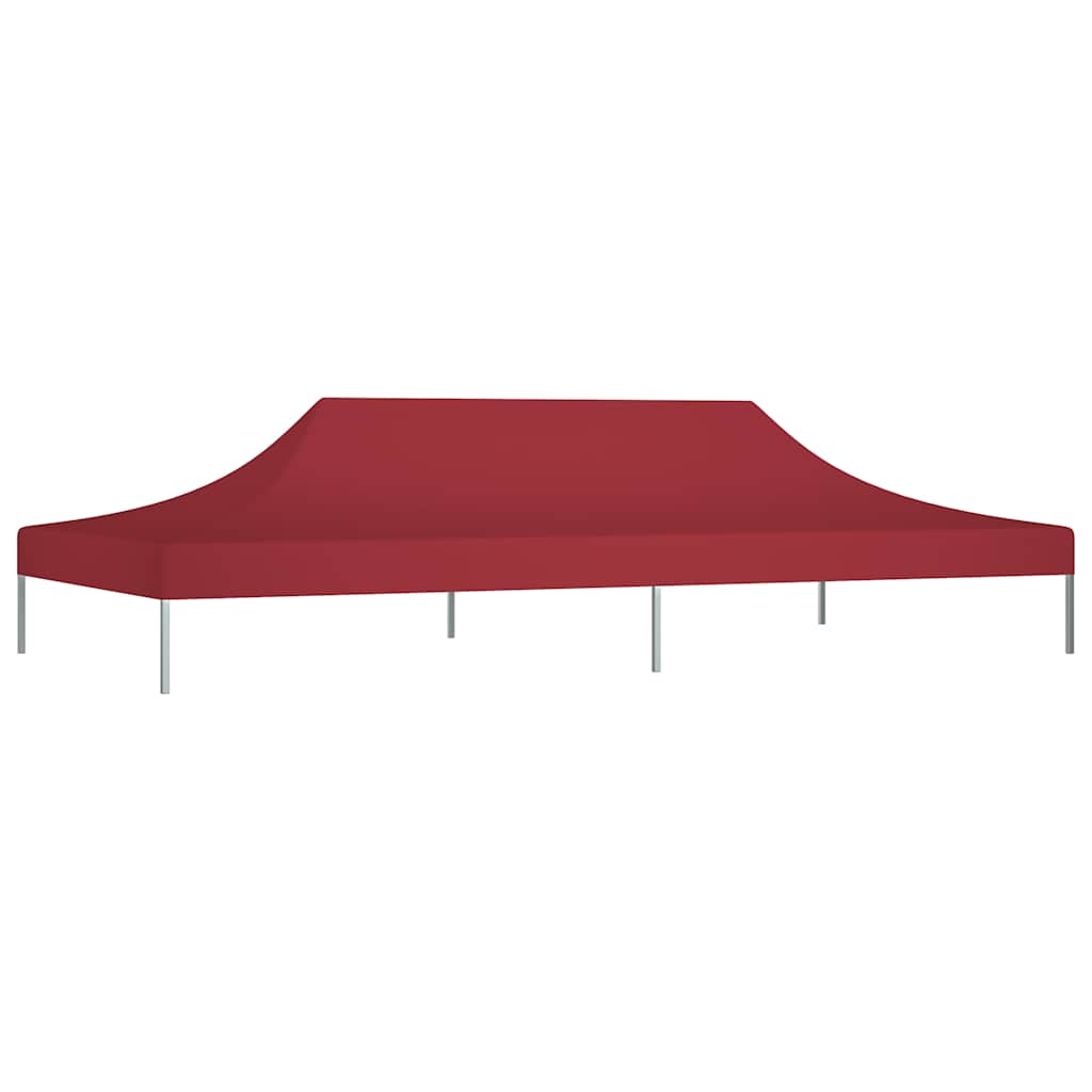 Partytentdak 270 g/m² 6x3 m bordeauxrood