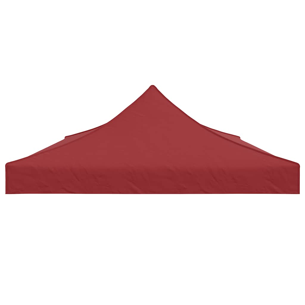 Partytentdak 270 g/m² 6x3 m bordeauxrood