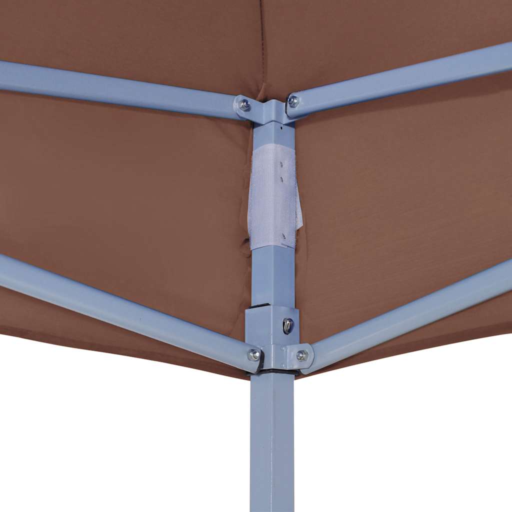 Partytentdak 270 g/m² 6x3 m bruin