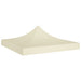 Partytentdak 270 g/m² 2x2 m crème