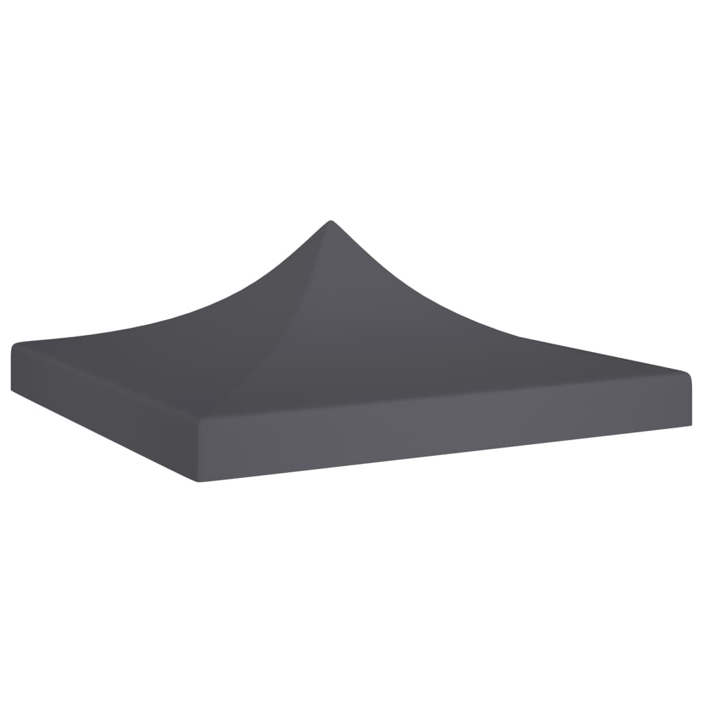 Partytentdak 270 g/m² 2x2 m antraciet