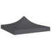 Partytentdak 270 g/m² 2x2 m antraciet