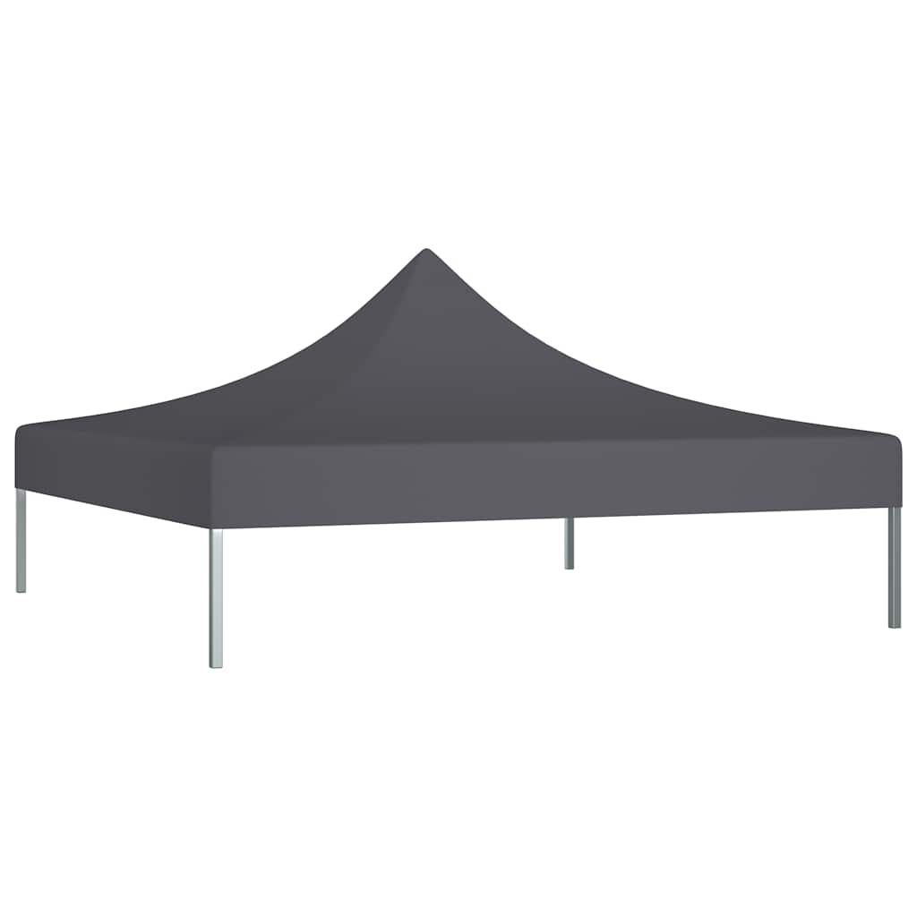 Partytentdak 270 g/m² 2x2 m antraciet
