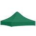 Partytentdak 270 g/m² 2x2 m groen