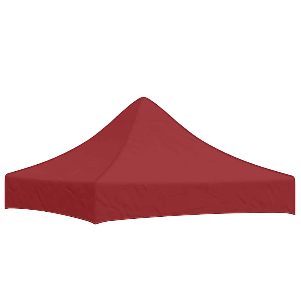 Partytentdak 270 g/m² 2x2 m bordeauxrood