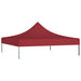 Partytentdak 270 g/m² 2x2 m bordeauxrood