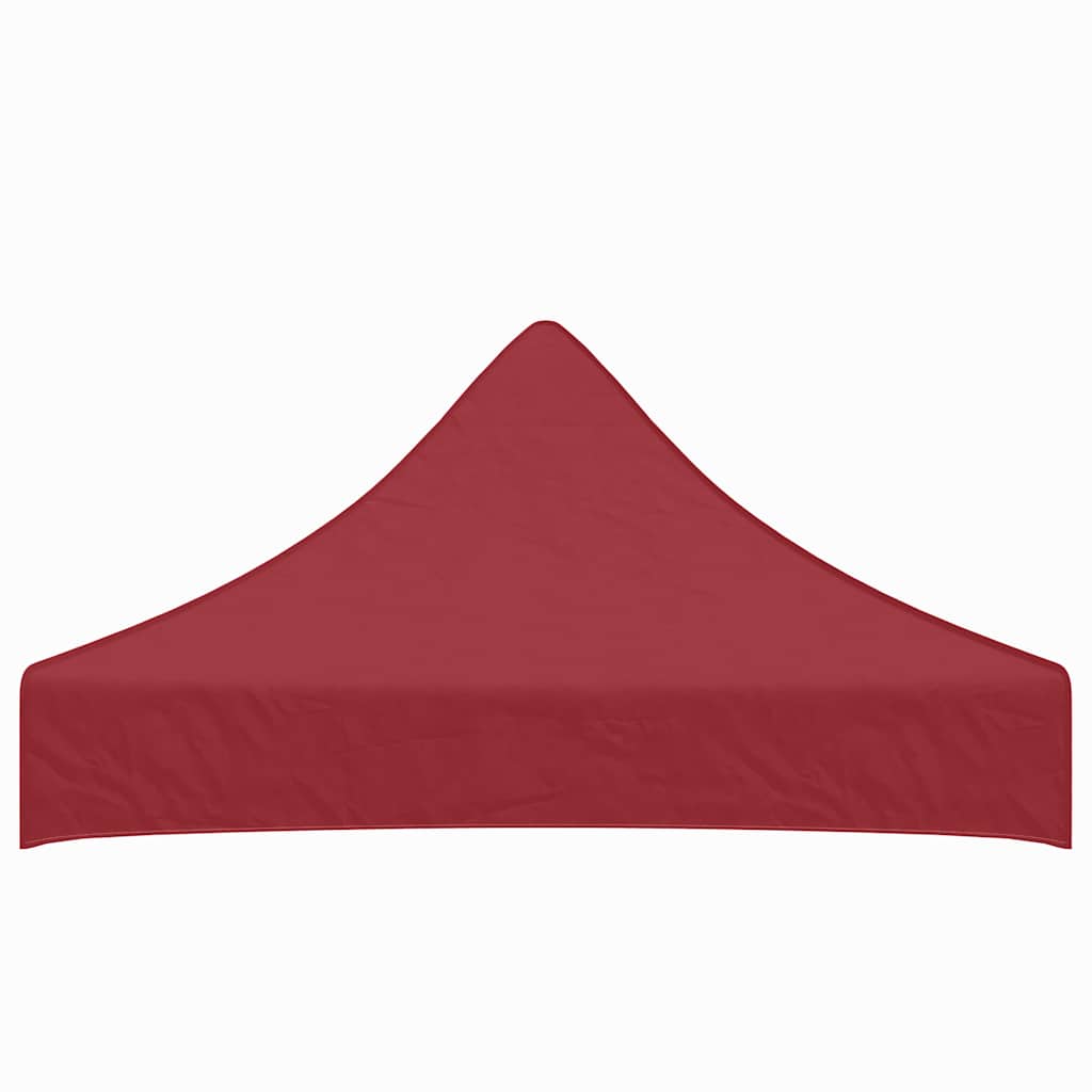 Partytentdak 270 g/m² 2x2 m bordeauxrood