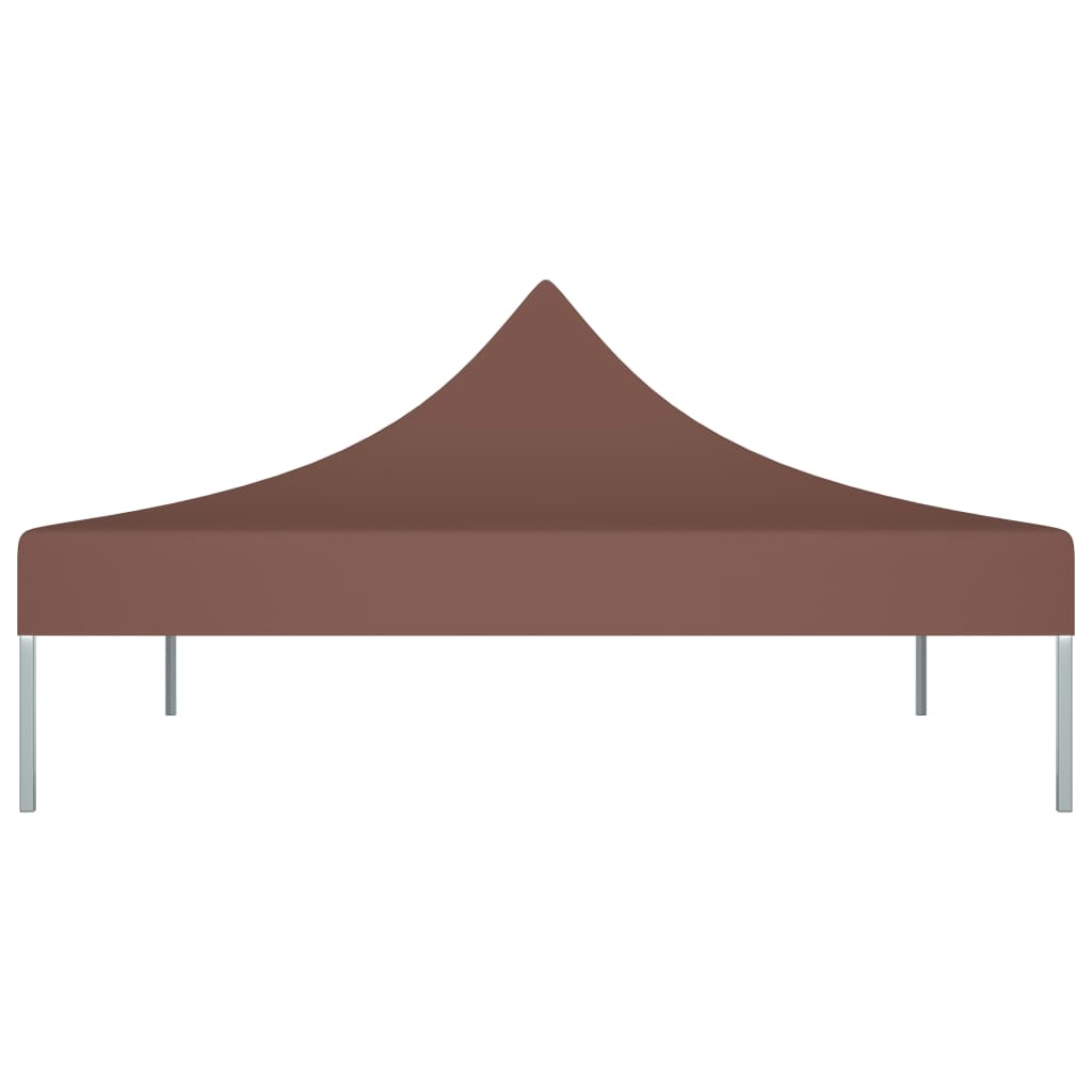 Partytentdak 270 g/m² 2x2 m bruin